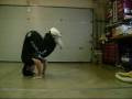 Baby freeze to headstand