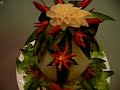 Uovo di Pasqua Fruit Carving