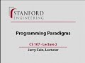 Lecture 2 | Programming Paradigms