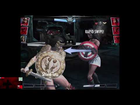 Injustice Gods Among Us iOS Aquaman Challenge Battle 5 Nightmare