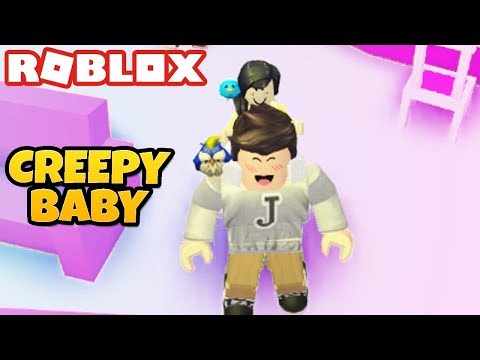 Adopting A Creepy Baby In Roblox Adopt Me Minecraftvideos Tv
