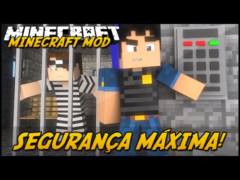 Minecraft Mod: SEGURANÇA MÁXIMA! (Lasers e Portas Secretas // SecurityCraft Mod)