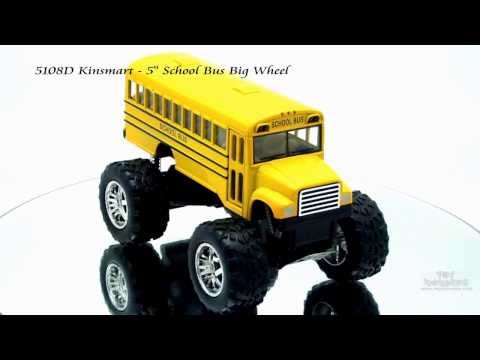 Big Wheel vs Bus - http://www.toywonders.com/ProductCart/pc/p9284.htm 5108D Kinsmart - School Bus Big Wheel . This school bus is 5