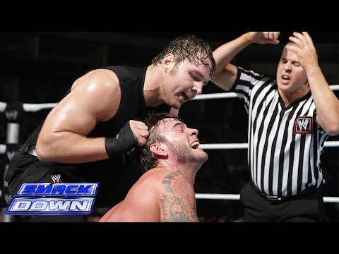 CM Punk vs. Dean Ambrose: SmackDown, Dec. 6, 2013