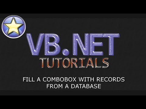 how to fill combobox from database in vb.net