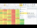 www.gcflearnfree.org Imagine you have a spreadsheet with thousands of rows of data. It would be extremely difficult to see patterns and trends just from examining the raw data. Excel gives us several tools that will make this task easier. One of these tools is called conditional formatting. With conditional formatting, you can apply formatting to one or more cells based on the value of the cell. You can highlight interesting or unusual cell values, and visualize the data using formatting such as colors, icons, and data bars. In this lesson, you will learn how to apply, modify, and remove conditional formatting rules. Conditional formatting applies one or more rules to any cells that you want. An example of a rule might be 