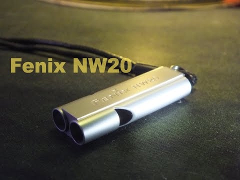 Fenix NW20 2016 Notpfeife Signalpfeife Survival SOUND Test