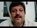 Pedro Peretti anunciando actividad de Comisión de Ganadería