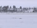 North Dakota National Guard detonates explosives on the North Ice Jam in Bismarck, North Dakota.