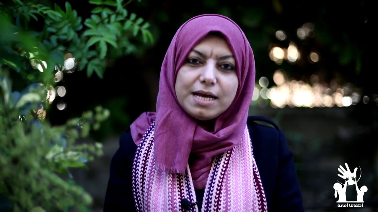 السيدة ريم فرينة مشاركة في حملة #أطفالنا_أمانة