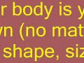 Mirror Mirror Health Project (Body Image)