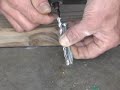 ANCHORING WOOD TO CONCRETE ANCHORING WOOD TO CONCRETE