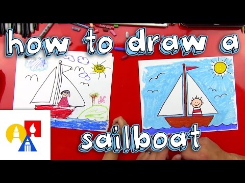 video-linktoworks-How To Draw A Sailboat (for young artists) - YouTube