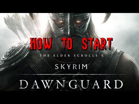 how to start dawnguard skyrim
