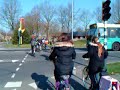 School bike trip. Assen, Netherlands (safe routes to school)