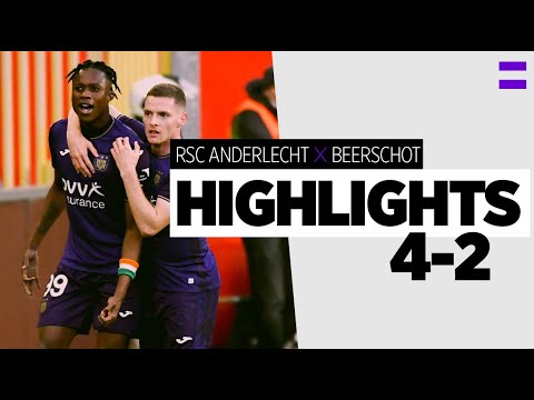 RSC Royal Sporting Club Anderlecht Bruxelles 4-2 K...