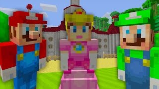 Minecraft Wii U - Super Mario Adventures - Capturing princess peach [1]
