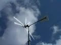 My new PVC wind turbine (Generatore eolico)