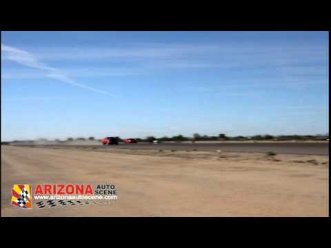 Blown Injected Nova takes on Lamborghini Superleggera at No Fly Arizona