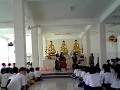 Cello-ing for the Kids at the Buddhist Temple in Rantau Prapat