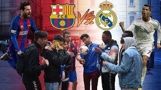 Messi VS Ronaldo - Botta e Risposta Tra Tifosi • Barcellona vs Real Madrid