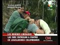 Luego de 6 años, libres del cautiverio de las FARC