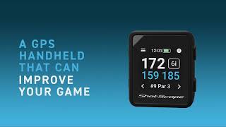 Shot Scope H4 GPS Handheld (New product for 2022 golf season)