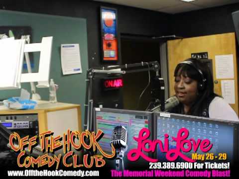 Loni Love Coming to Off the Hook Comedy Club! May 26 - 29! Radio Promotion