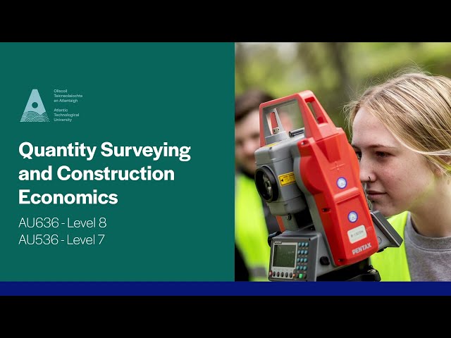 AU636 & AU536 Quantity Surveying and Construction Economics