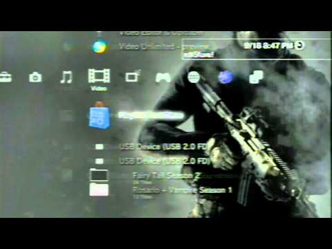 how to install pkg patch ps3