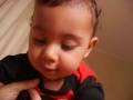 Matheus (8 meses) Brincando com a titia