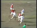 Barry John scores a classic try for Wales against England