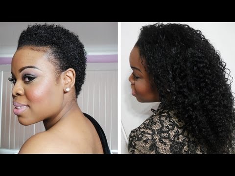 how to train natural hair