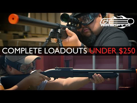 SHOTGUN AND SNIPER LOADOUT - Budget Loadout Ep. 2 | Airsoft GI