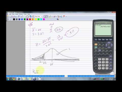 how to turn percentages into z scores