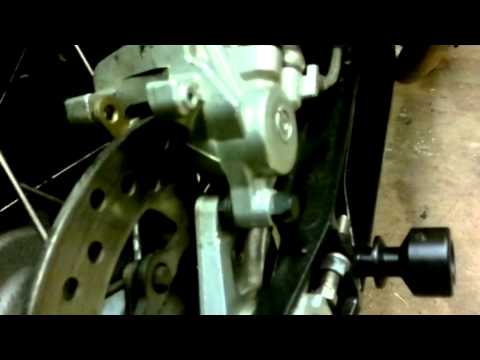 how to bleed brakes on a kx85