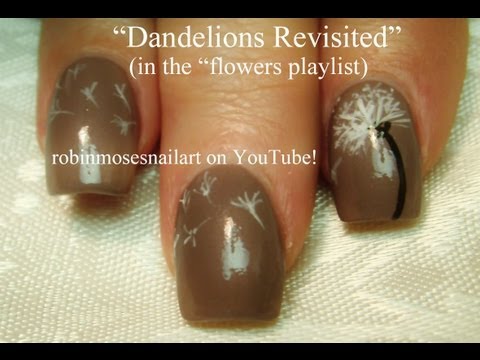 Dandelion Nail Art - Revisited