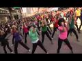 Official Suave Professionals Hairography Flash Mob with Sofia Vergara in Times Square