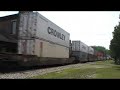 CSX 4788 Leads CSX Q127, Intermodal, at Stevenson