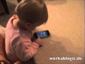 17 months old baby uses iPhone like a pro! 