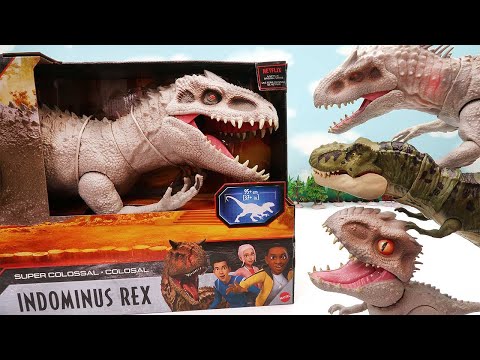 Dinosaur New Series! Giant Size INDOMINUS REX Appear. Jurassic World Camp Cretaceous