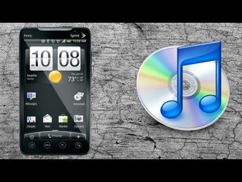 how to sync music to android