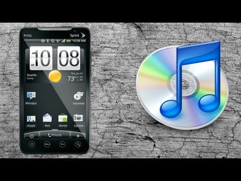 how to sync itunes with android