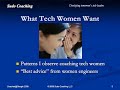 Coaching Series: What Tech Women Really Want