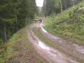 KTM 950 at Swedish WRC-roads KTM 950 at Swedish WRC-roads
