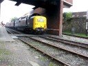 Deltic 55022 departs Bury Bolton St