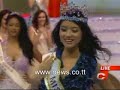 the ceo of the miss world organization announces miss world 2007.

miss trinidad and tobago valene maharaj made it into the top five. in her company were of course miss china, angola, mexico and sweden with whom she tied.

http://www.news.co.tt