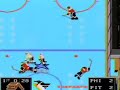 Mario Lemieux gets a hat trick against the Flyers on NHL 94