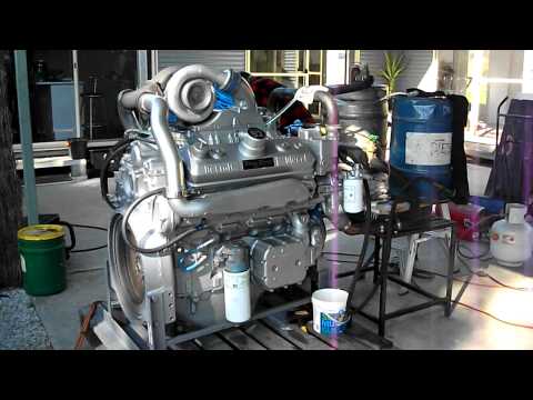 8v92 - Here is the first start up on a rebuild Detroit Diesel 92 engine for a mining drill with 587HP@2100 RPM and 538 HP@1800RPM go to www.shoeydiesel.com.au and o...