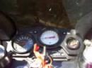 Dietro la Kawasaky Ninja ZX 10 R 2008